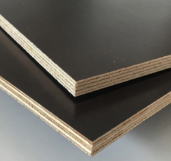 QUALIFORM BOULEAU 15MM 250 X 125 FILM MARRON 120G